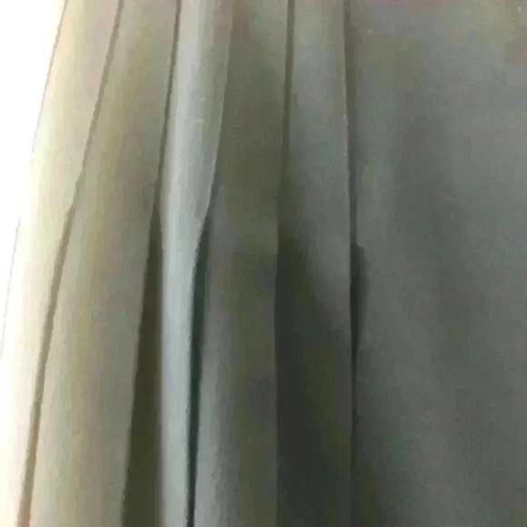 Escada 80’s Vintage Pleated Wool A-Line Skirt. - Picture 3 of 5